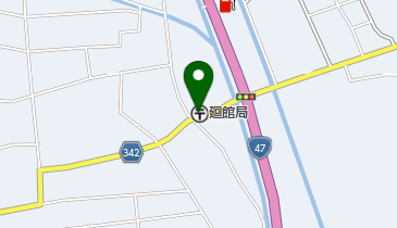 廻館郵便局の地図画像