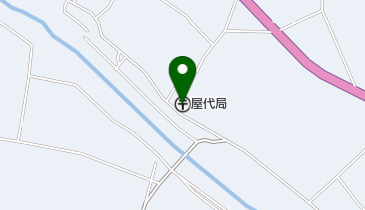 屋代郵便局の地図画像