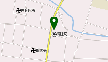 溝延郵便局の地図画像