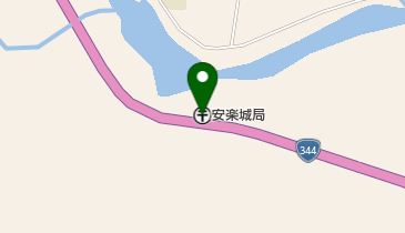 安楽城郵便局の地図画像