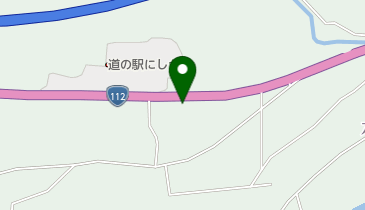 西川月山郵便局の地図画像