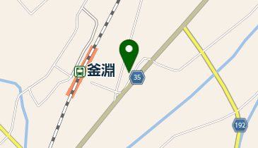 釜渕郵便局の地図画像