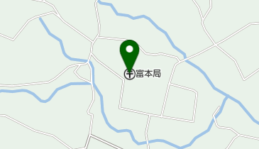 富本郵便局の地図画像