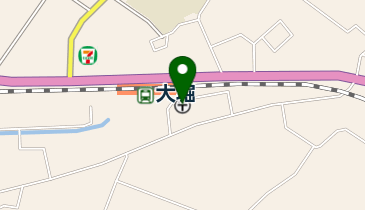 羽前大堀郵便局の地図画像