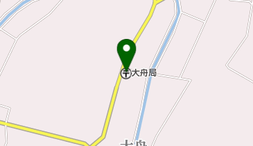 大舟郵便局の地図画像