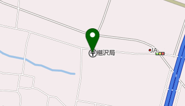 椹沢郵便局の地図画像