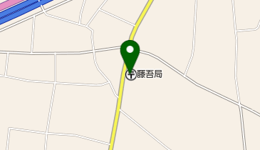 藤吾郵便局の地図画像