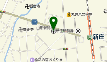 新庄駅前郵便局の地図画像