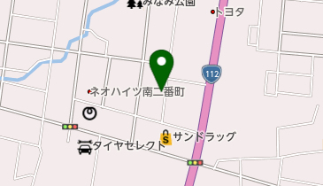 山形南二番町郵便局の地図画像
