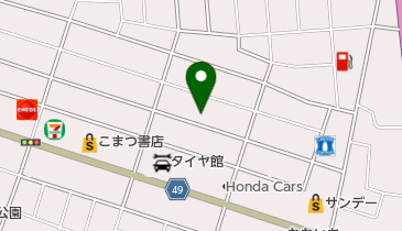 山形下条郵便局の地図画像