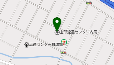 山形流通センター内郵便局の地図画像