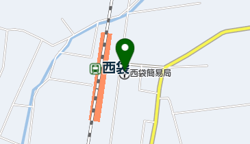 西袋簡易郵便局の地図画像