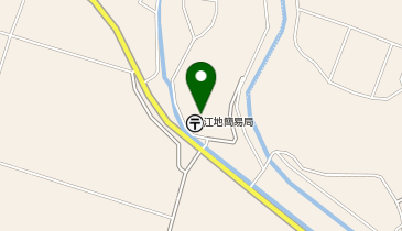 江地簡易郵便局の地図画像