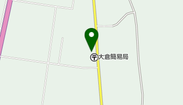 大倉簡易郵便局の地図画像