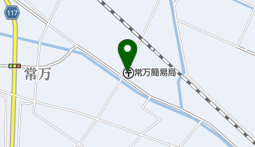常万簡易郵便局の地図画像