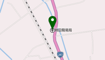 時田簡易郵便局の地図画像