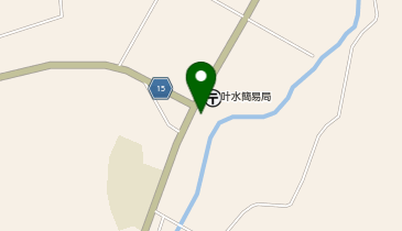 叶水簡易郵便局の地図画像