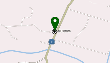 酒町簡易郵便局の地図画像