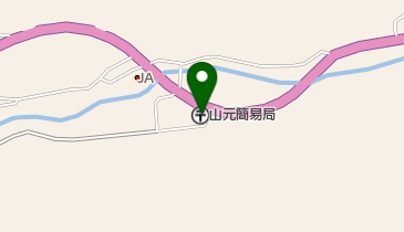山元簡易郵便局の地図画像