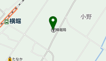 横堀郵便局の地図画像