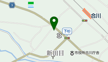 合川郵便局の地図画像