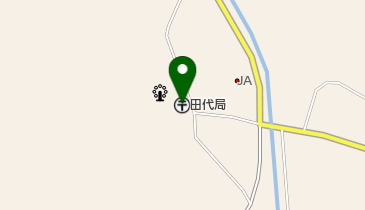 田代郵便局の地図画像