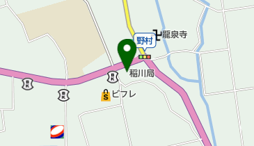 稲川郵便局の地図画像