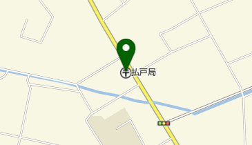 払戸郵便局の地図画像