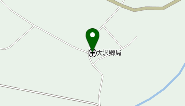 大沢郷郵便局の地図画像