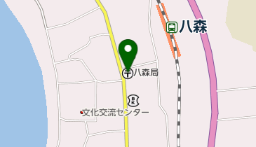 八森郵便局の地図画像