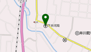 下井河郵便局の地図画像