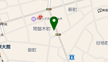 大館南町郵便局の地図画像