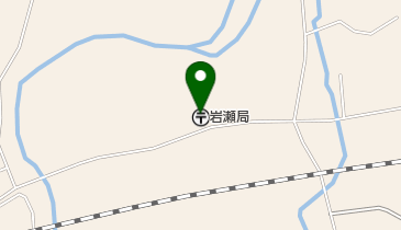 岩瀬郵便局の地図画像