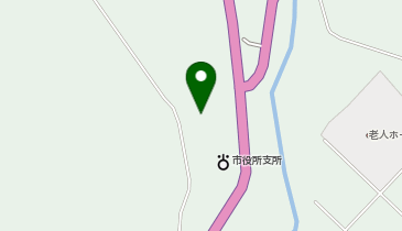 皆瀬郵便局の地図画像