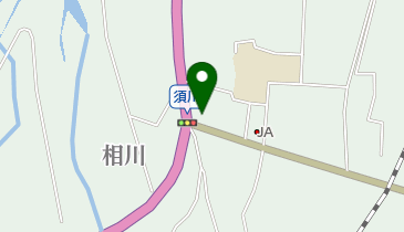 須川郵便局の地図画像