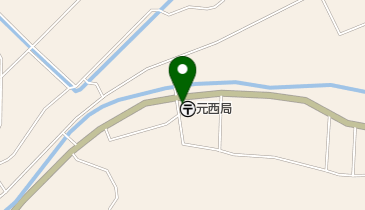 元西郵便局の地図画像