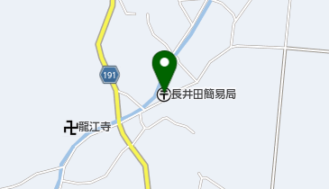 長井田簡易郵便局の地図画像