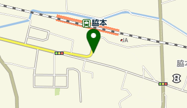 脇本駅前簡易郵便局の地図画像