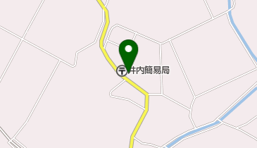 井内簡易郵便局の地図画像