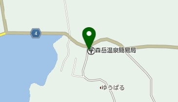 森岳温泉簡易郵便局の地図画像