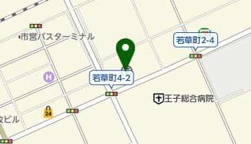 苫小牧郵便局の地図画像