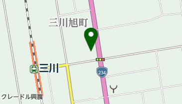 三川郵便局の地図画像