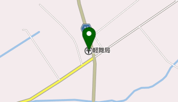 軽舞郵便局の地図画像