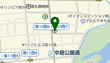 札幌南十条郵便局の地図画像