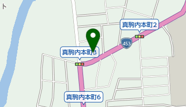真駒内郵便局の地図画像