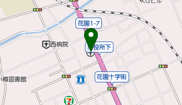 小樽花園二郵便局の地図画像