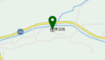 茅沼郵便局の地図画像