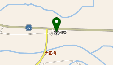 都郵便局の地図画像