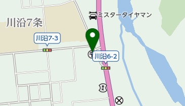 札幌川沿八条郵便局の地図画像