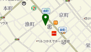 恵庭漁町郵便局の地図画像